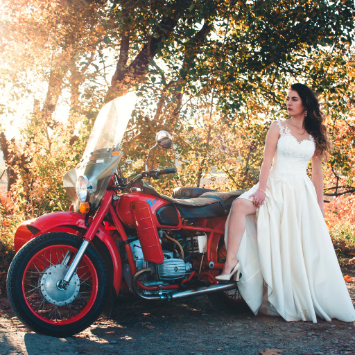 Heiraten in Bad Berneck als Biker (Motorrad-Hochzeit)